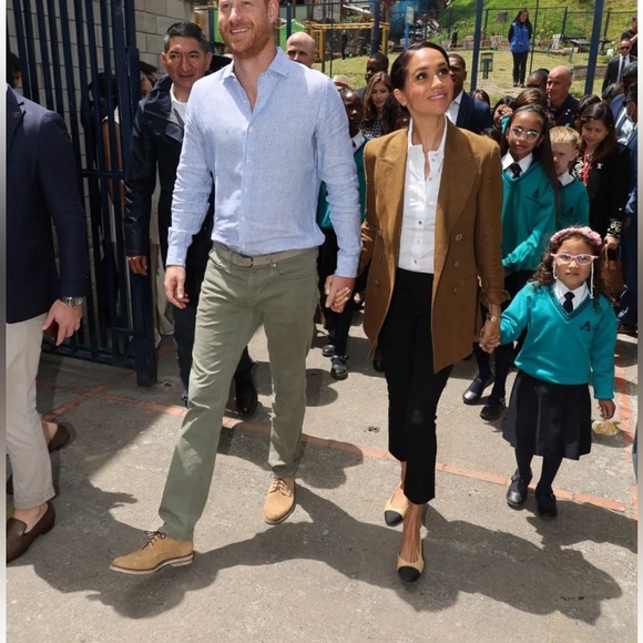 Chic two color ballerina flats - Picture 6 of 6